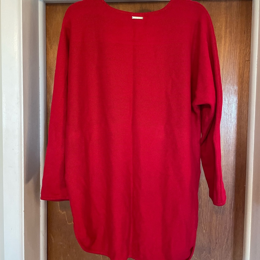Michael Kors Red Knit Sweater - Picture 4 of 5